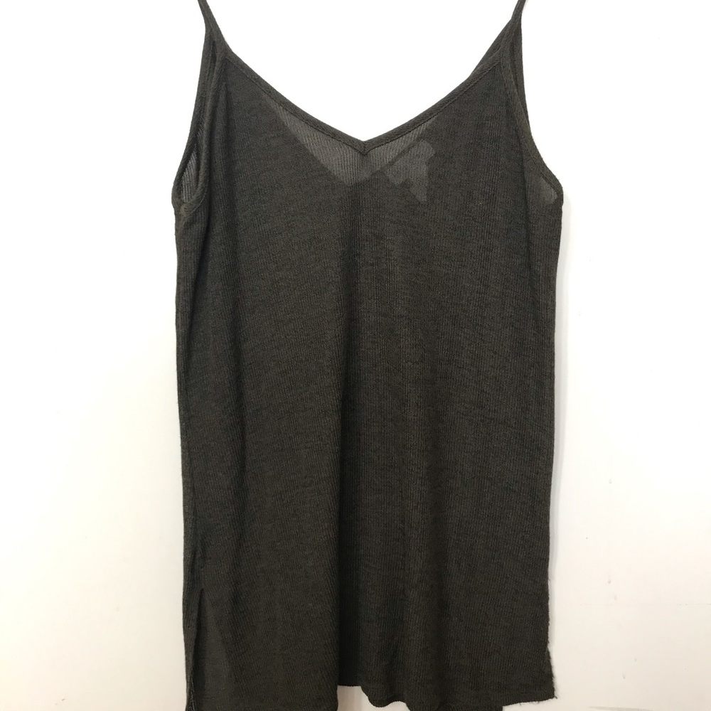 Dark Green Tank Top
